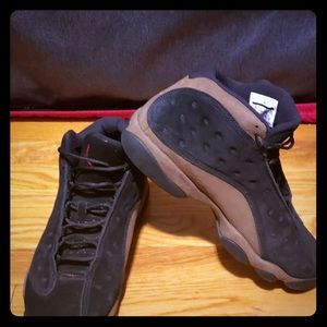 Jordans retro 13 olive